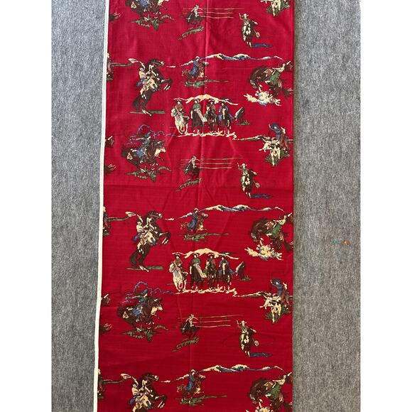 Vintage Roundup Cowgirls by Debbie Rodgers for Moda Upholstery Fabric 128" x 54" - Picture 5 of 5